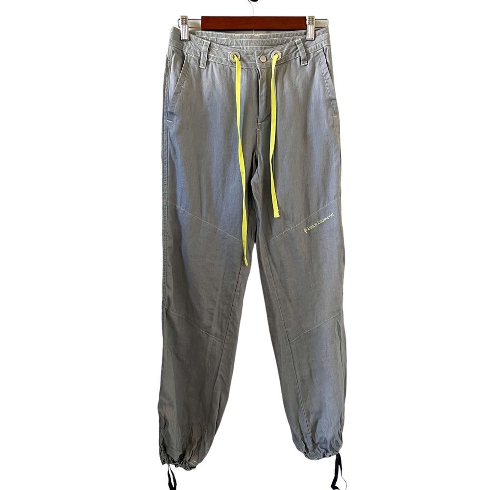 Black Diamond Linen Climbing/Hiking Pants In Gray Size S